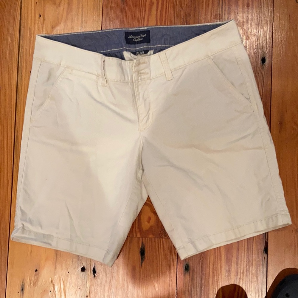 American Eagle soft beige color shorts - 6